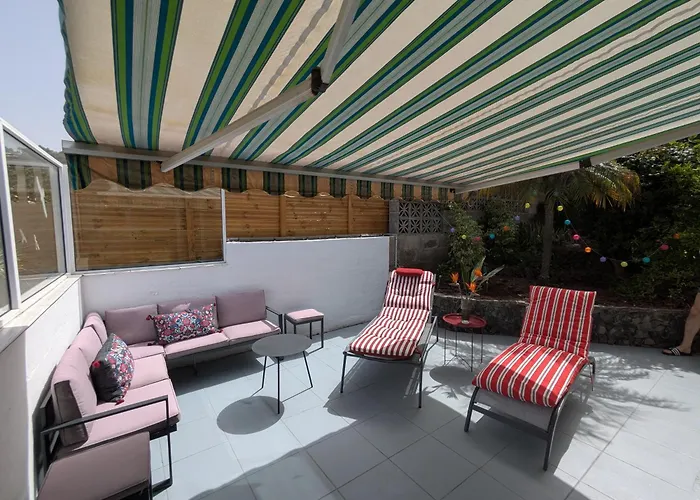 Casa Vreneli, Meerblick, Ferienhaus El Sauzal